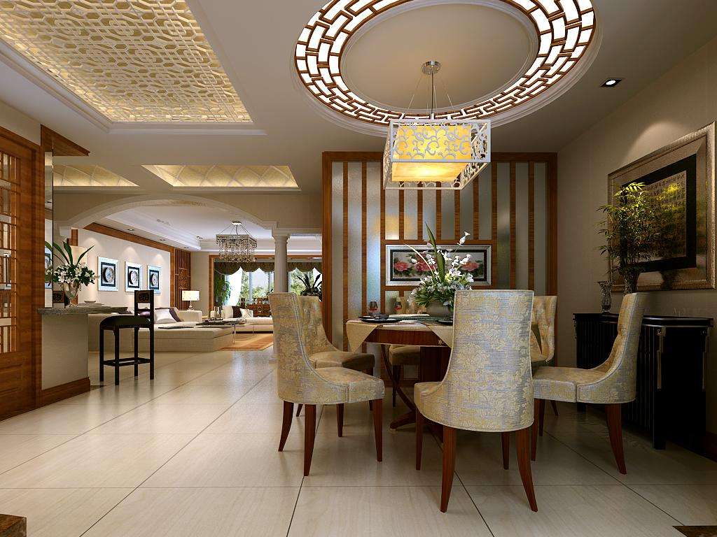 timg (2).jpg 别墅室内餐厅装饰效果图