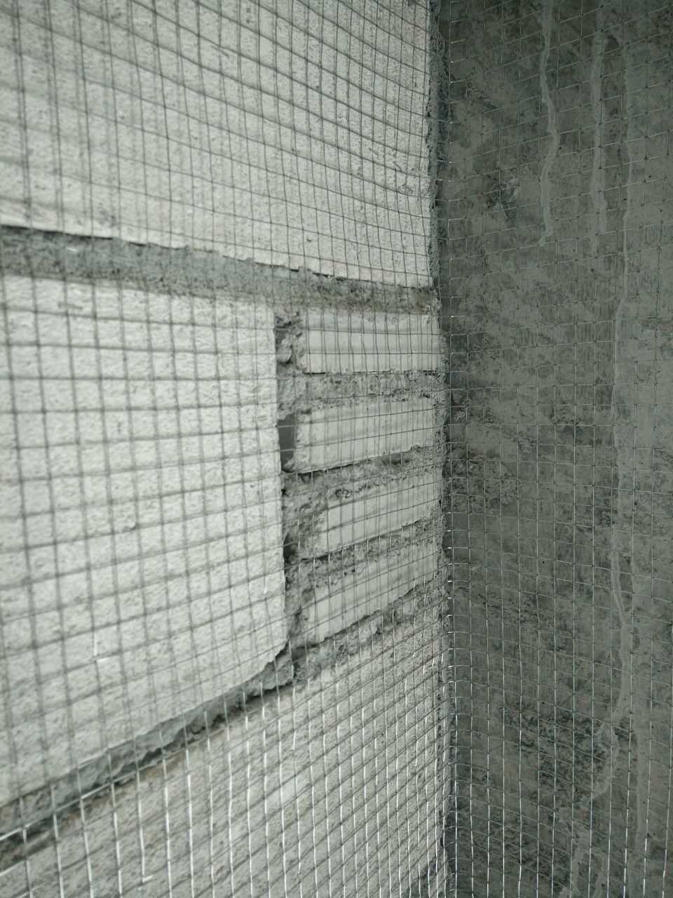 瑞士半山装修工程防御网墙装饰实拍图