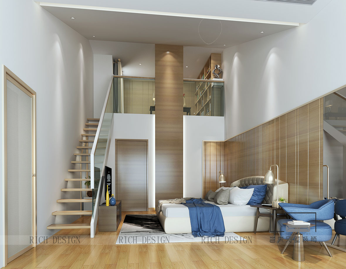 别墅主卧装修风格一效果图 别墅主卧装修风格一效果图