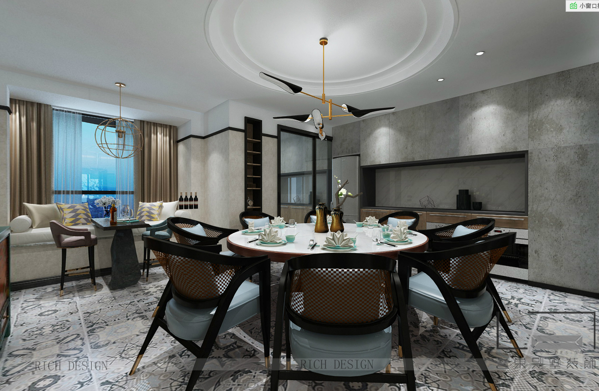 餐厅装修效果图 餐厅装修效果图
