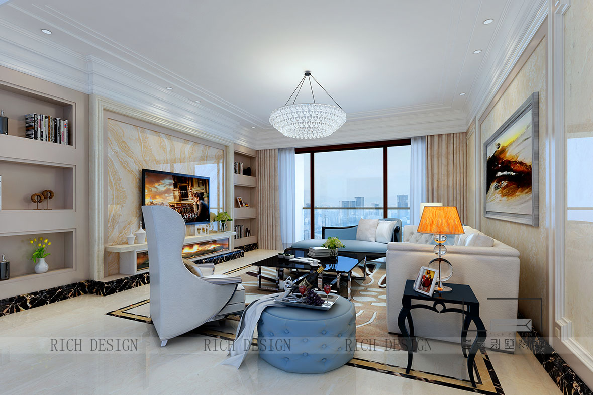 欧式客厅装饰效果图 欧式客厅装饰效果图