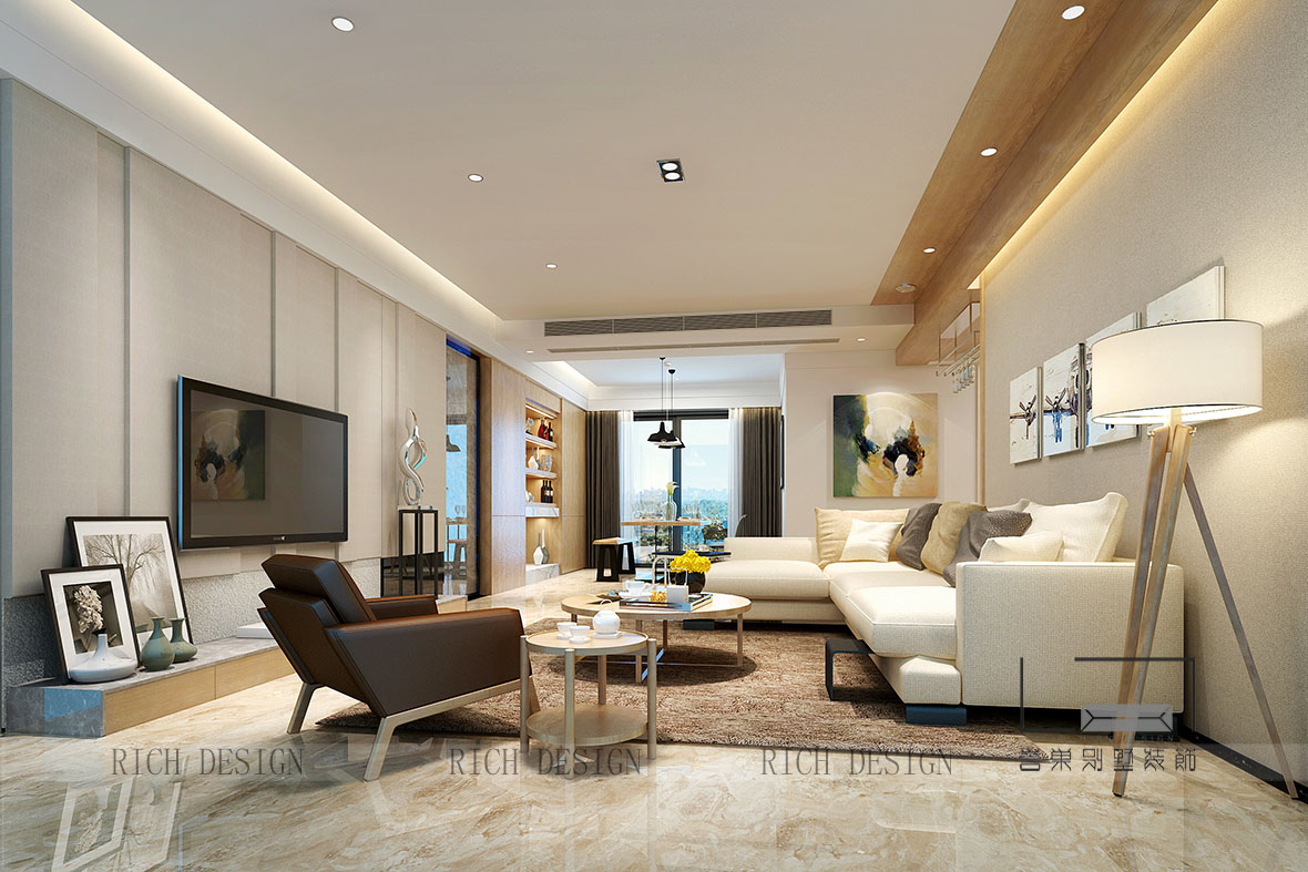现代客厅装修效果图 现代客厅装修效果图