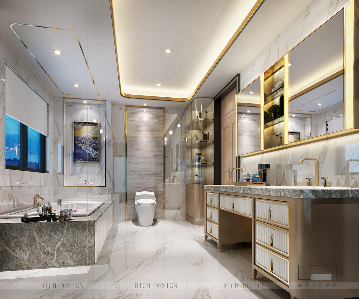 别墅卫生间设计风水 别墅卫生间设计风水