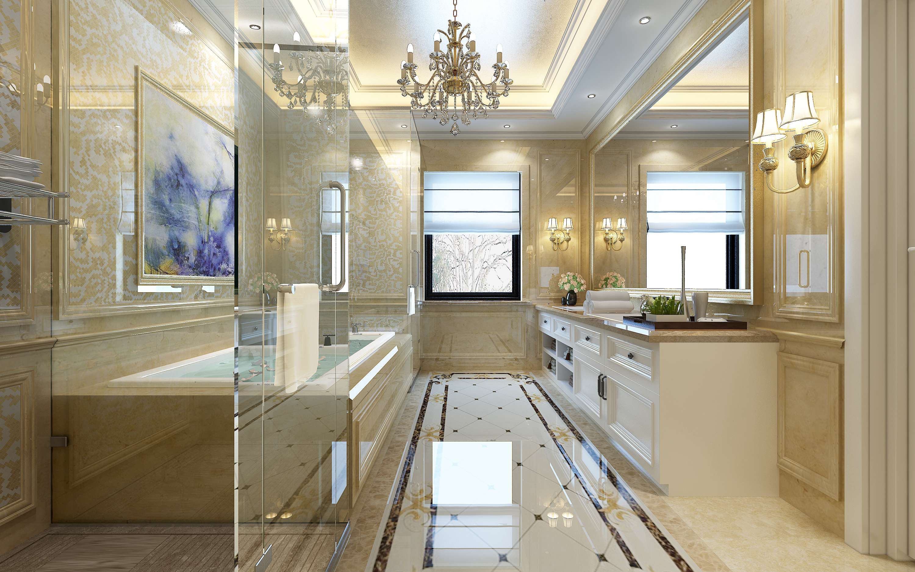 卫浴装修效果图 卫浴装修效果图