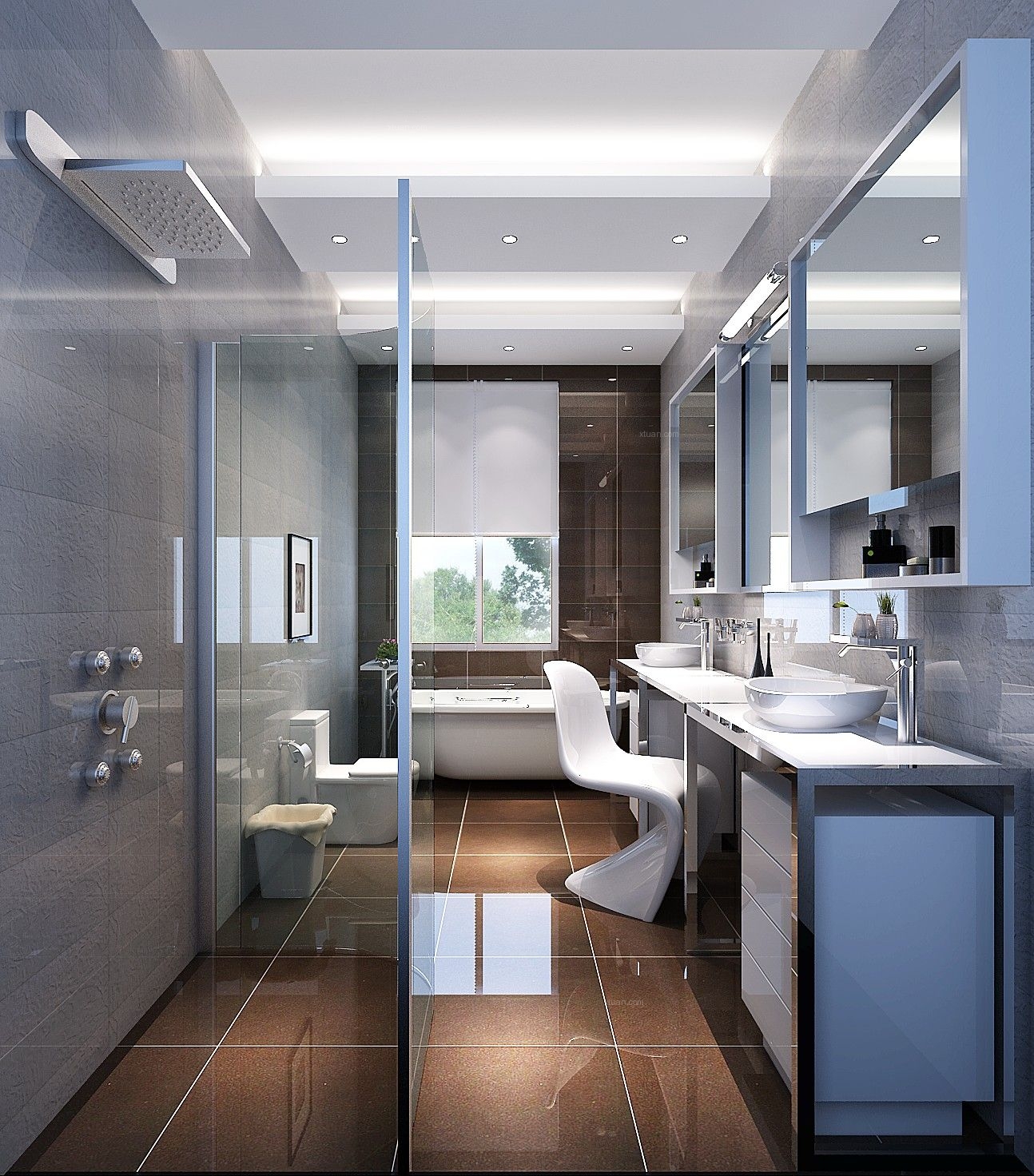 卫生间装修效果图 卫生间装修效果图