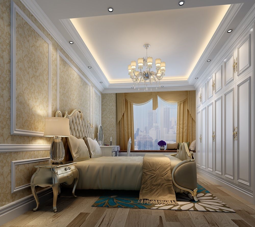 欧式卧室装修风格效果图