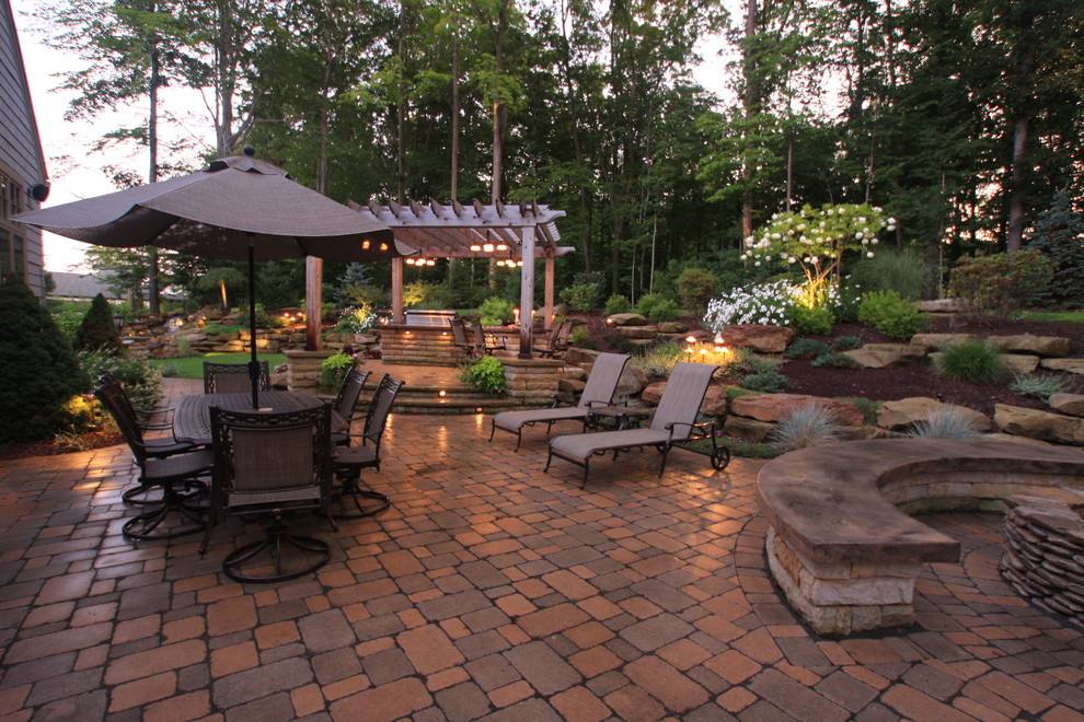 别墅庭院装修风水之水中装饰