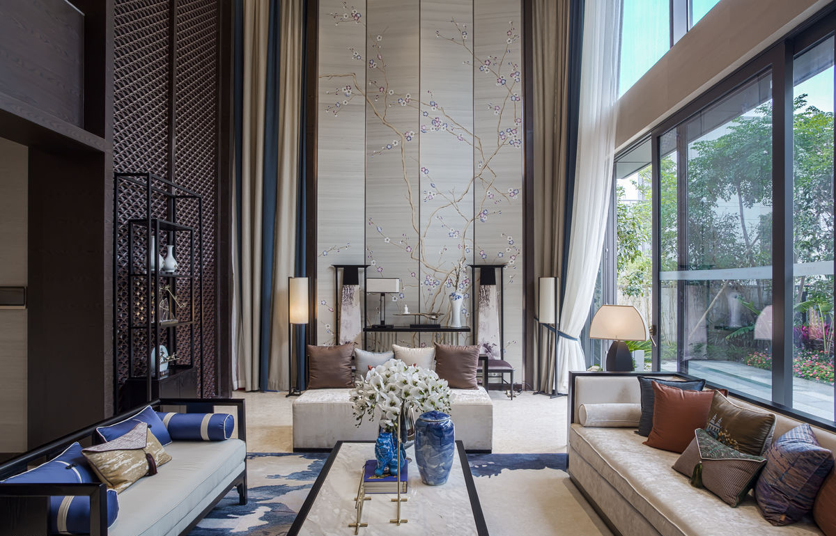 中式别墅装饰效果图