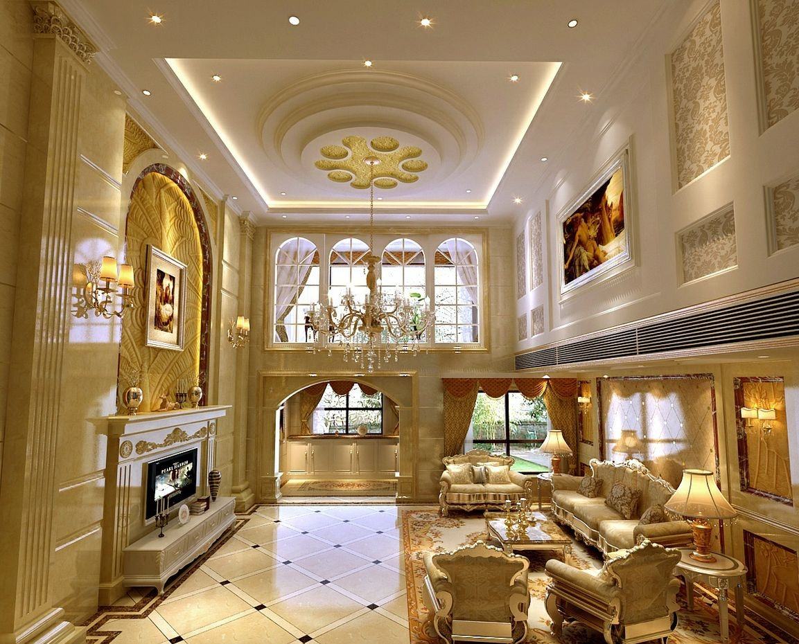 美式别墅客厅装修 美式别墅客厅装修