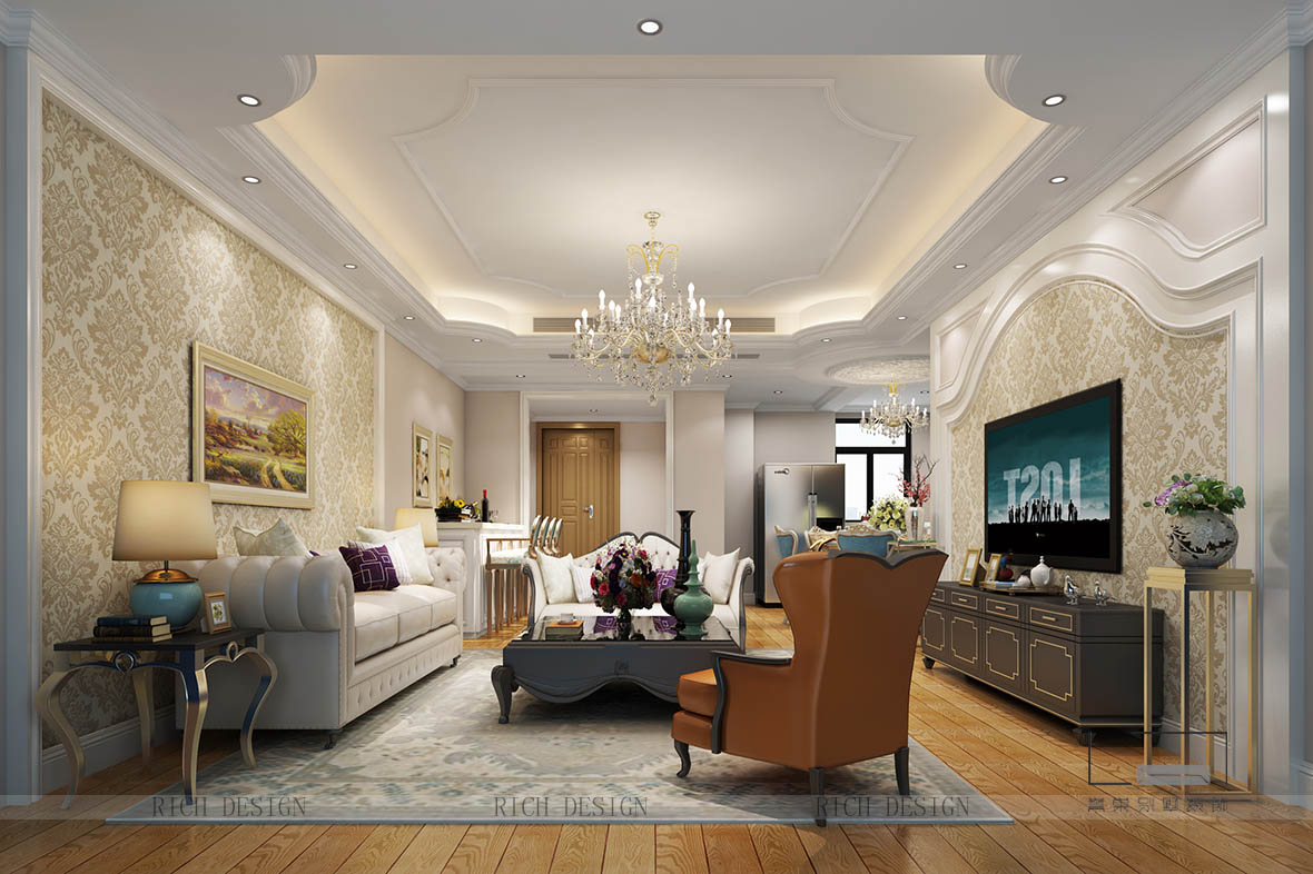 欧式客厅装饰效果图 欧式客厅装饰效果图