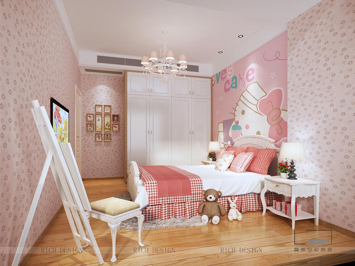 欧式儿童房装饰效果图 欧式儿童房装饰效果图